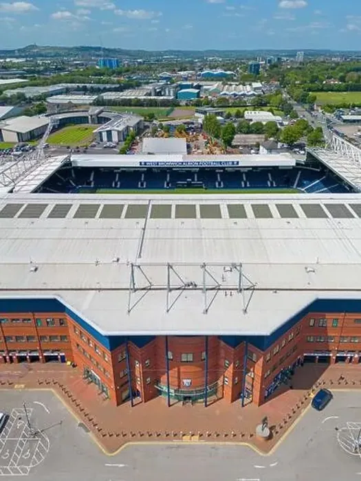 Framed Print : Birmingham, United Kingdom. The Hawthorns Stadium, West Bromwich Albion Football Club, Aerial Image. 26th May 2023 Framed Print : Birmingham, United Kingdom. The Hawthorns Stadium, West Bromwich Albion Football Club, Aerial Image. 26th May 2023