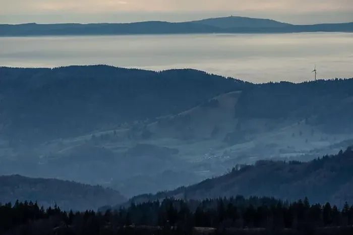 Framed Print : Black Forest Landscape Framed Print : Black Forest Landscape