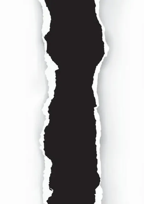Framed Print : Black Ripped paper stripe. llustration of black torn paper with white place for your image or text Framed Print : Black Ripped paper stripe. llustration of black torn paper with white place for your image or text