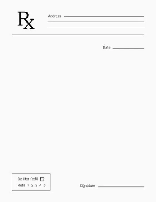 Framed Print : Blank Rx prescription form. Medical treatment and drugs list Framed Print : Blank Rx prescription form. Medical treatment and drugs list