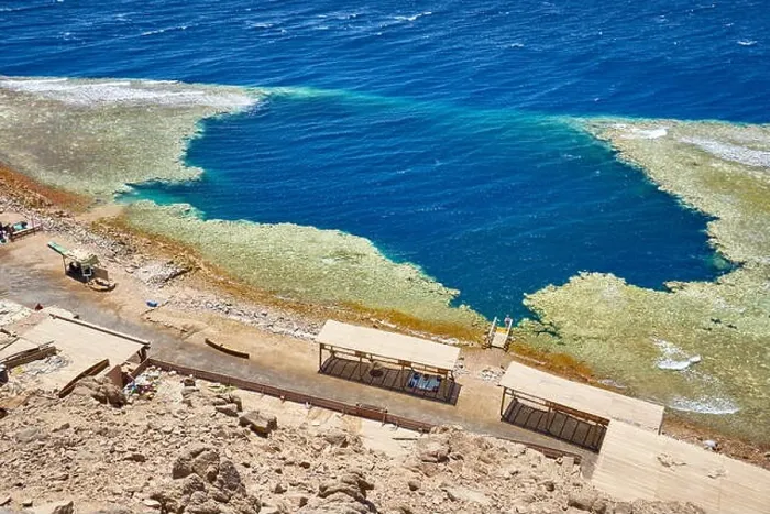 Framed Print : Blue hole, Dahab, Sinai, Red Sea, Egypt Framed Print : Blue hole, Dahab, Sinai, Red Sea, Egypt