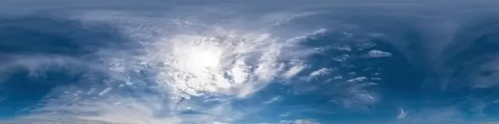 Framed Print : Blue sky panorama with Cirrus clouds Framed Print : Blue sky panorama with Cirrus clouds