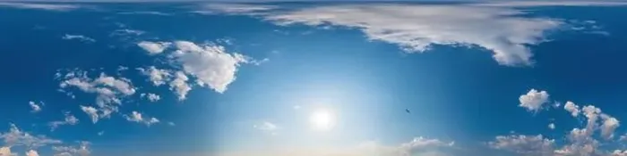 Framed Print : Blue sky panorama with Cirrus clouds Framed Print : Blue sky panorama with Cirrus clouds