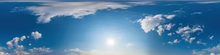 Framed Print : Blue sky panorama with Cirrus clouds Framed Print : Blue sky panorama with Cirrus clouds