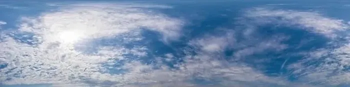 Framed Print : Blue sky panorama with Cumulus clouds Framed Print : Blue sky panorama with Cumulus clouds