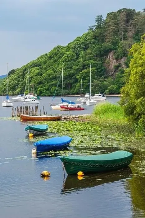 Framed Print : Boats in Balmaha, Loch Lamond, Scotland, UK Framed Print : Boats in Balmaha, Loch Lamond, Scotland, UK