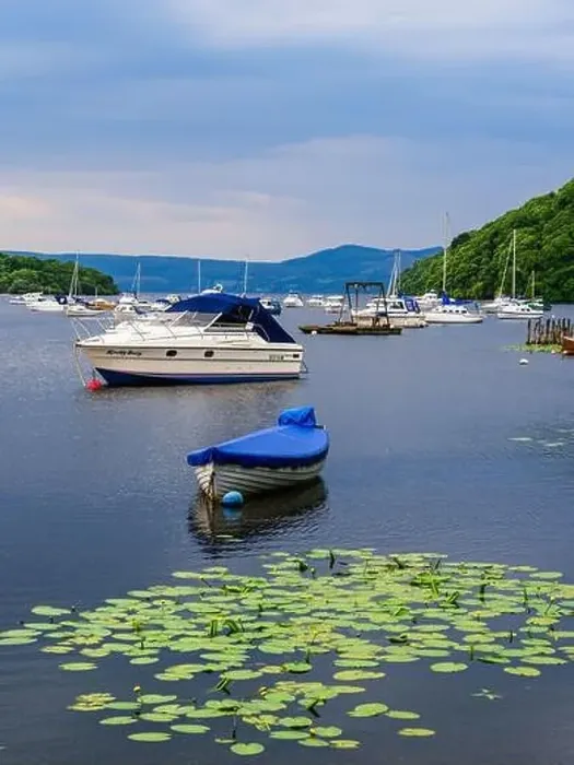 Framed Print : Boats in Balmaha, Loch Lamond, Scotland, UK Framed Print : Boats in Balmaha, Loch Lamond, Scotland, UK
