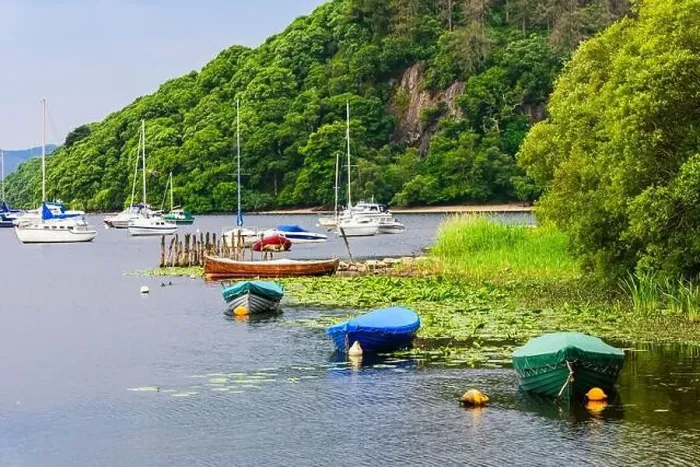 Framed Print : Boats in Balmaha, Loch Lamond, Scotland, UK Framed Print : Boats in Balmaha, Loch Lamond, Scotland, UK