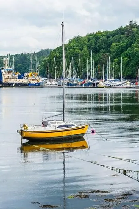 Framed Print : Boats in Tobermory, Isle of Mull, Scotland, UK Framed Print : Boats in Tobermory, Isle of Mull, Scotland, UK