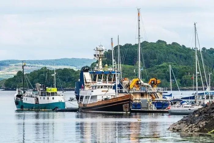 Framed Print : Boats in Tobermory, Isle of Mull, Scotland, UK Framed Print : Boats in Tobermory, Isle of Mull, Scotland, UK