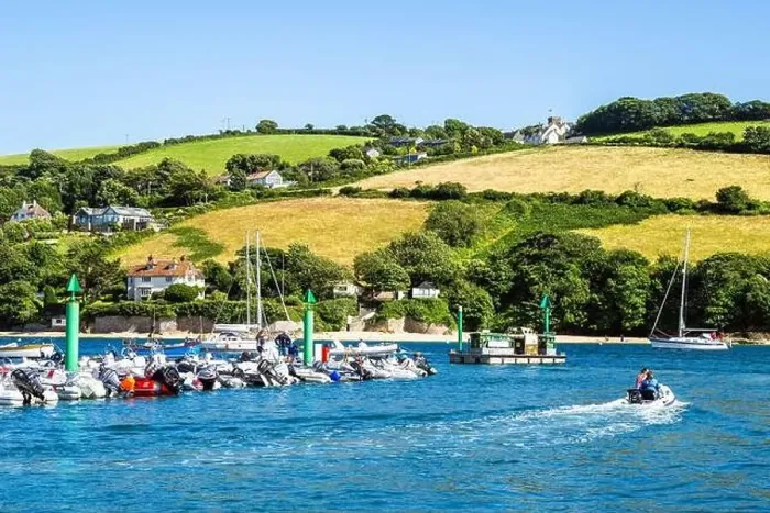 Framed Print : Boats and Yachts on Kingsbridge Estuary in Salcombe and Mill Bay, Batson Creek, Southpool Creek, Devon, England, Europe Framed Print : Boats and Yachts on Kingsbridge Estuary in Salcombe and Mill Bay, Batson Creek, Southpool Creek, Devon, England, Europe