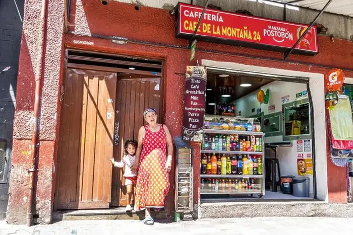 Framed Print : Bogota Colombia, Santa Fe, convenience cafe bodega bodegas store stores business businesses shop shops market markets Framed Print : Bogota Colombia, Santa Fe, convenience cafe bodega bodegas store stores business businesses shop shops market markets