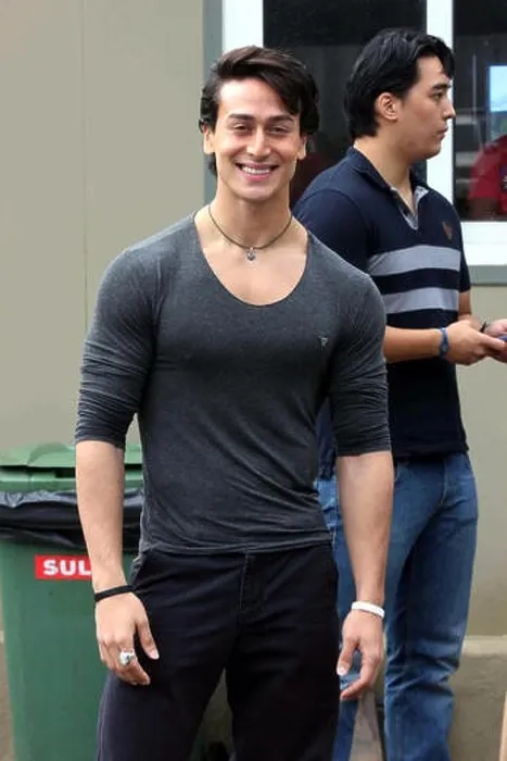 Framed Print : Bollywood actor Tiger Shroff during celebrity football match organized Aamir Khan's daughter Ira Khan Cooperage ground Framed Print : Bollywood actor Tiger Shroff during celebrity football match organized Aamir Khan's daughter Ira Khan Cooperage ground