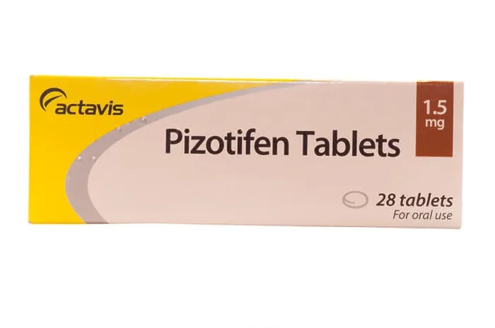 Framed Print : Box Of Pizotifen Tablets Framed Print : Box Of Pizotifen Tablets