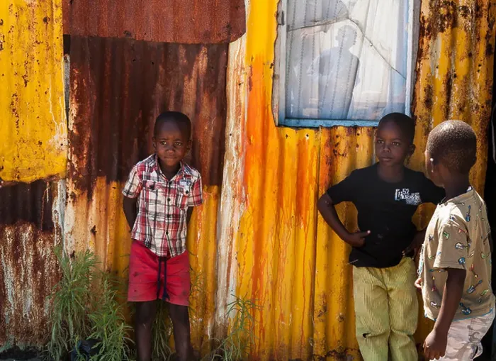 Framed Print : boys, Langa township, South Africa Framed Print : boys, Langa township, South Africa