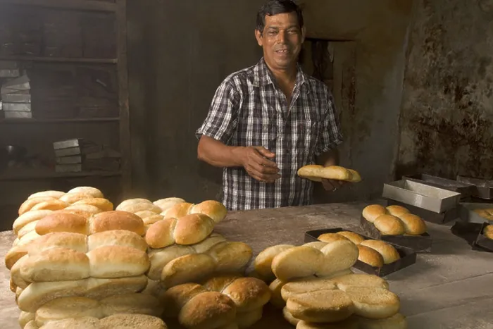 Framed Print : Bread and baker, Goa India Framed Print : Bread and baker, Goa India