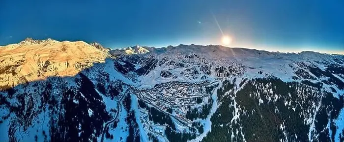 Framed Print : Breathtaking beautiful panoramic aerial view on Snow Alps - winter mountain peaks around French Alps mountains Framed Print : Breathtaking beautiful panoramic aerial view on Snow Alps - winter mountain peaks around French Alps mountains