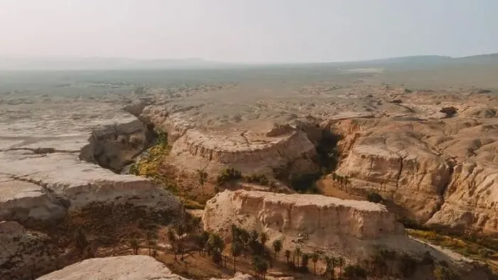 Framed Print : Breathtaking drone view of rough crack in dry soil of desert on sunny day in Iran Framed Print : Breathtaking drone view of rough crack in dry soil of desert on sunny day in Iran