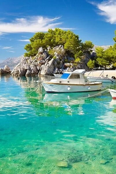 Brela, Makarska Riviera, Croatia, Europe