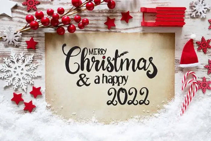 Framed Print : Bright Red Christmas Decoration, Paper, Merry Christmas And A Happy 2022 Framed Print : Bright Red Christmas Decoration, Paper, Merry Christmas And A Happy 2022