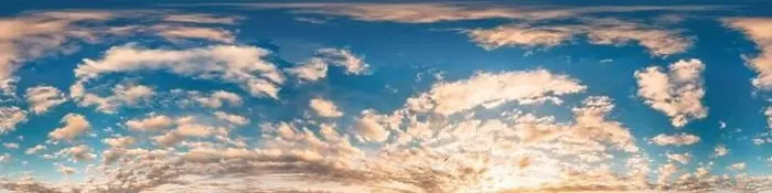 Framed Print : Bright sunset sky panorama with Cirrus clouds Framed Print : Bright sunset sky panorama with Cirrus clouds