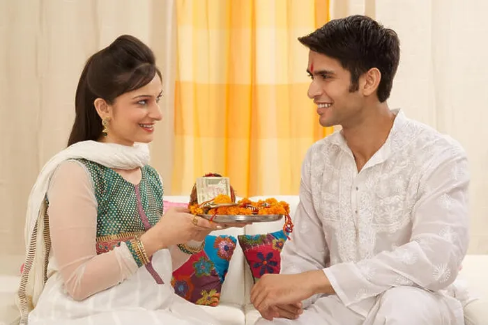 Framed Print : Brother and sister celebrating Raksha Bandhan Framed Print : Brother and sister celebrating Raksha Bandhan