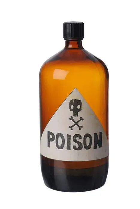 Framed Print : Brown poison bottle Framed Print : Brown poison bottle