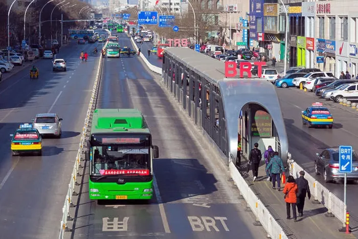 Framed Print : BRT stop, Yinchuan, Ningxia province, China Framed Print : BRT stop, Yinchuan, Ningxia province, China