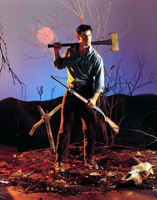 Framed Print : BRUCE CAMPBELL, THE EVIL DEAD, 1981 Framed Print : BRUCE CAMPBELL, THE EVIL DEAD, 1981