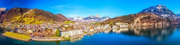 Framed Print : Brunnen old town with Grosse und kleine Mythen, Canton Schwyz, Switzerland, Europe Framed Print : Brunnen old town with Grosse und kleine Mythen, Canton Schwyz, Switzerland, Europe