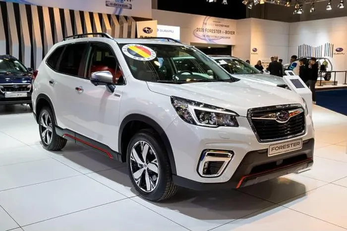 Framed Print : BRUSSELS - JAN 9, 2020: New Subaru Forester car model showcased at the Brussels Autosalon 2020 Motor Show Framed Print : BRUSSELS - JAN 9, 2020: New Subaru Forester car model showcased at the Brussels Autosalon 2020 Motor Show
