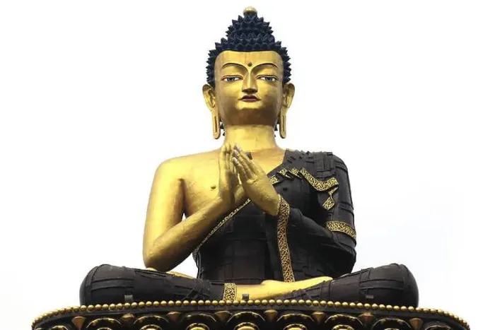 Framed Print : Buddha Park of Ravangla. Beautiful huge statue of Lord Buddha Framed Print : Buddha Park of Ravangla. Beautiful huge statue of Lord Buddha