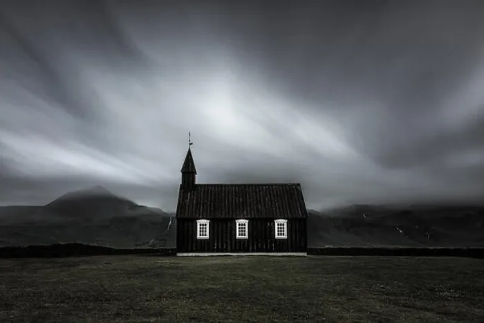 Framed Print : The Budir Black Church on the Snaefellsnes Peninsula in Iceland Framed Print : The Budir Black Church on the Snaefellsnes Peninsula in Iceland