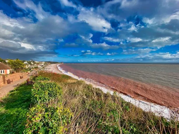 Framed Print : Budleigh Salterton beach in Devon Framed Print : Budleigh Salterton beach in Devon