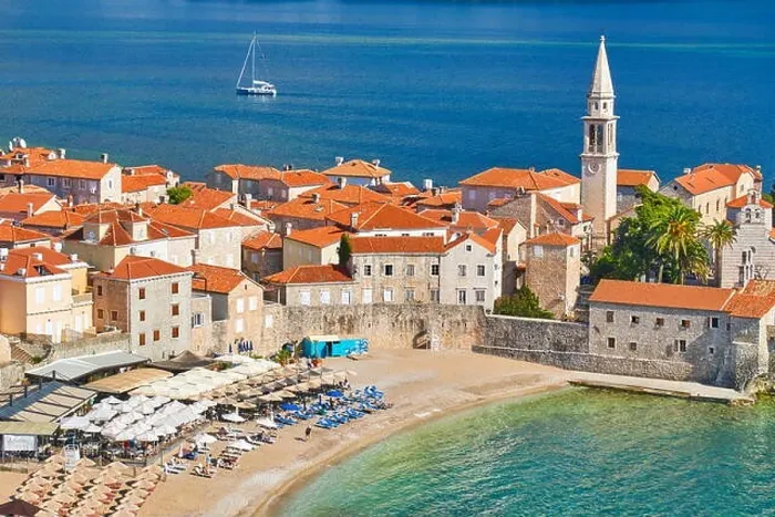 Framed Print : Budva Old Town, Montenegro Framed Print : Budva Old Town, Montenegro