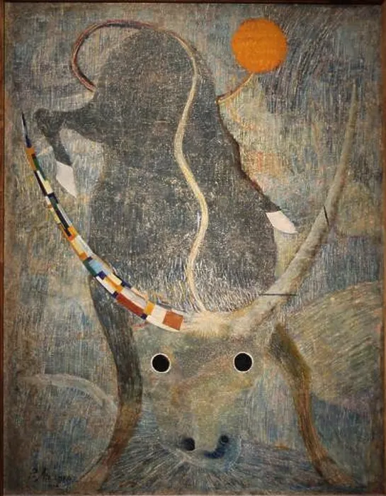 Framed Print : The bull. Museum: Regional I. Savitsky Art Museum, Nukus. Author: Lysenko, Evgeny (Vasily) Alexandrovich Framed Print : The bull. Museum: Regional I. Savitsky Art Museum, Nukus. Author: Lysenko, Evgeny (Vasily) Alexandrovich
