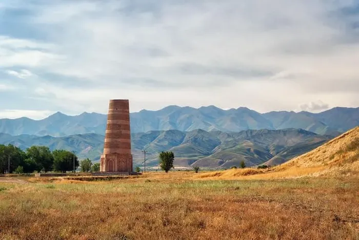 Framed Print : Burana Tower close to Bishkek, Kyrgyzstan, taken in August 2018 Framed Print : Burana Tower close to Bishkek, Kyrgyzstan, taken in August 2018