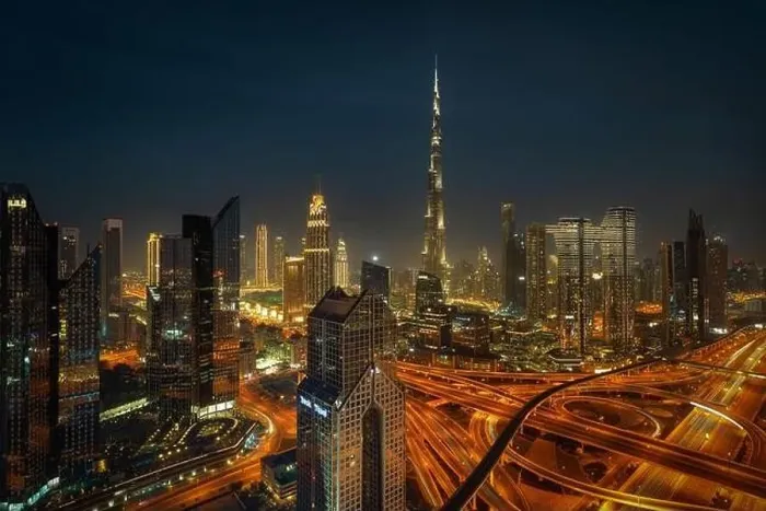 Framed Print : Burj Khalifa in Dubai, taken in April 2022