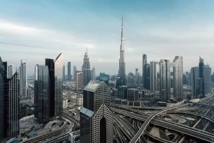 Framed Print : Burj Khalifa in Dubai, taken in April 2022