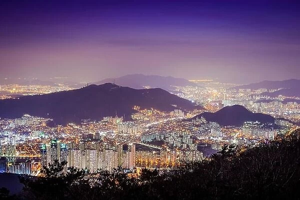 Busan, South Korea cityscape