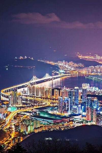 Busan, South Korea skyline