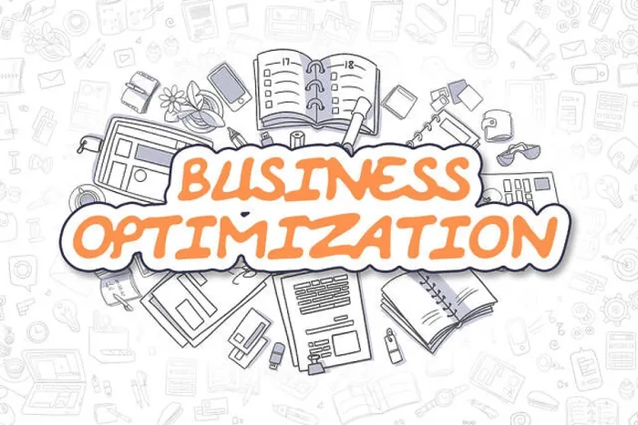 Framed Print : Business Optimization - Business Concept