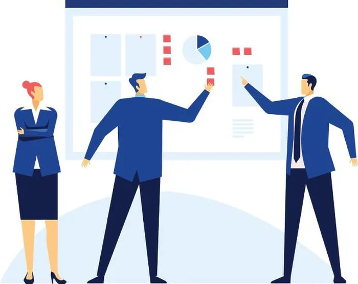 Framed Print : Business team analyzing financial charts and graphs showing company growth during a presentation meeting Framed Print : Business team analyzing financial charts and graphs showing company growth during a presentation meeting