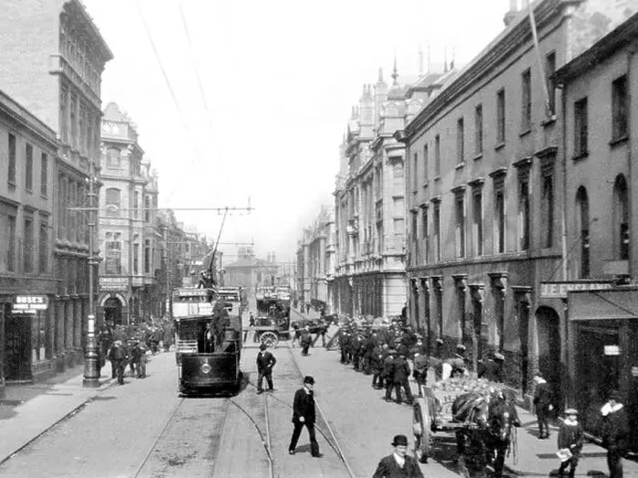 Framed Print : Bute Street, Cardiff early 1900s Framed Print : Bute Street, Cardiff early 1900s