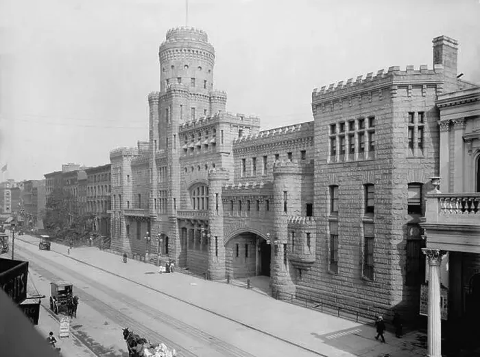 Framed Print : Cadet Armory, New York City 1904 Framed Print : Cadet Armory, New York City 1904