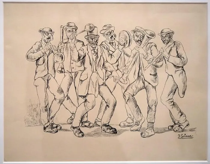 Framed Print : The Cadiz Murga, ca. 1934, José Gutiérrez Solana (1886-1945), Reina Sofia Museum, Madrid, Spain Framed Print : The Cadiz Murga, ca. 1934, José Gutiérrez Solana (1886-1945), Reina Sofia Museum, Madrid, Spain