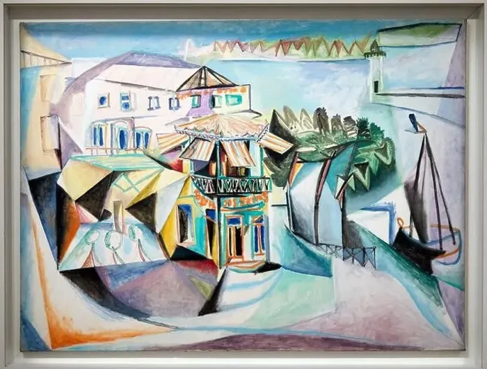 Framed Print : Café à Royan, 1940, Pablo Picasso, 1881-1973, Musée de lArmée, Paris, France Framed Print : Café à Royan, 1940, Pablo Picasso, 1881-1973, Musée de lArmée, Paris, France