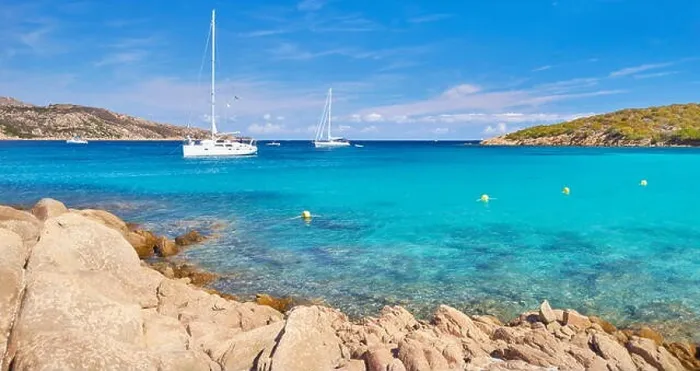 Framed Print : Cala Portese Beach, Caprera Island, Sardinia, Italy Framed Print : Cala Portese Beach, Caprera Island, Sardinia, Italy