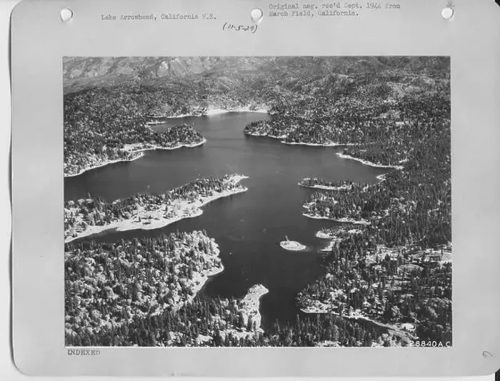 Framed Print : California - LaJolla through Lake Arrowhead, Aerial Photograph Framed Print : California - LaJolla through Lake Arrowhead, Aerial Photograph