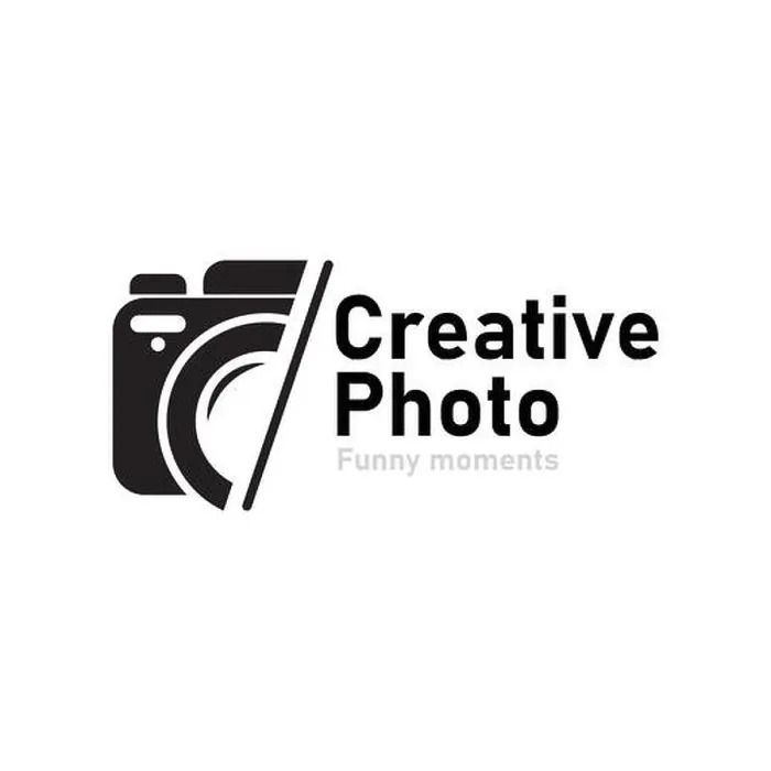 Framed Print : camera photography logo icon vector template
